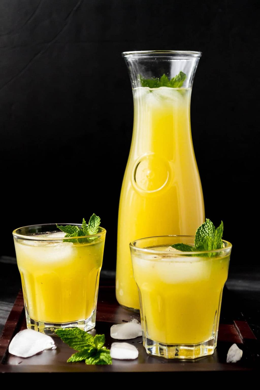 🥭 Kesar Aam Panna (Saffron Raw Mango Cooler)